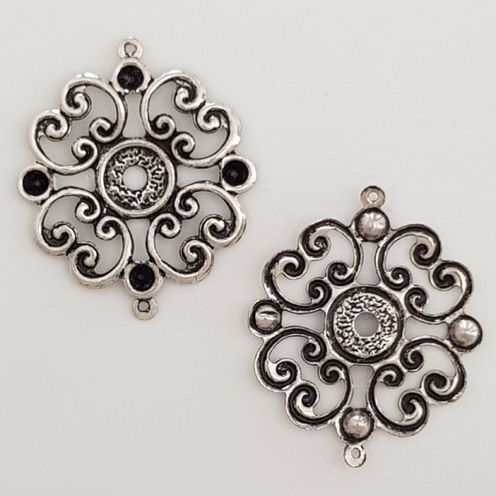 Bloem Bedel Metaal N°019 Zilver