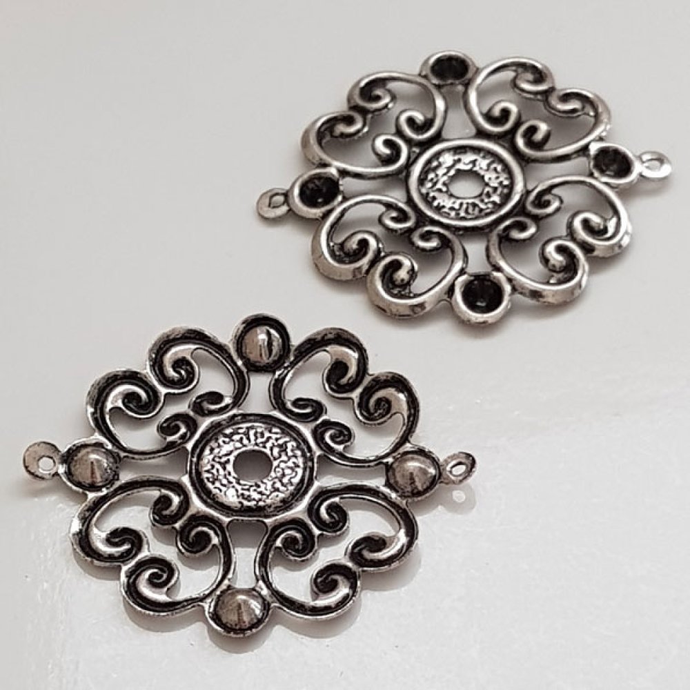 Bloem Bedel Metaal N°019 Zilver