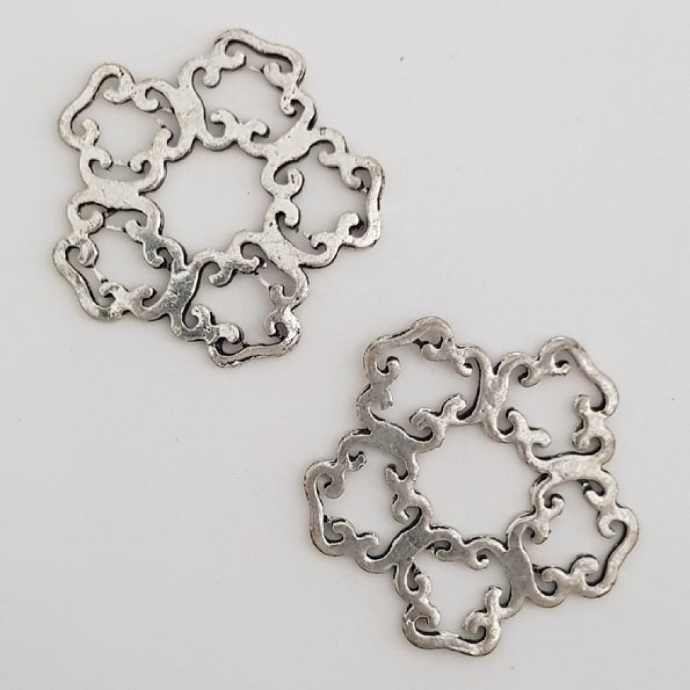 Bloem Bedel Metaal N°022 Zilver