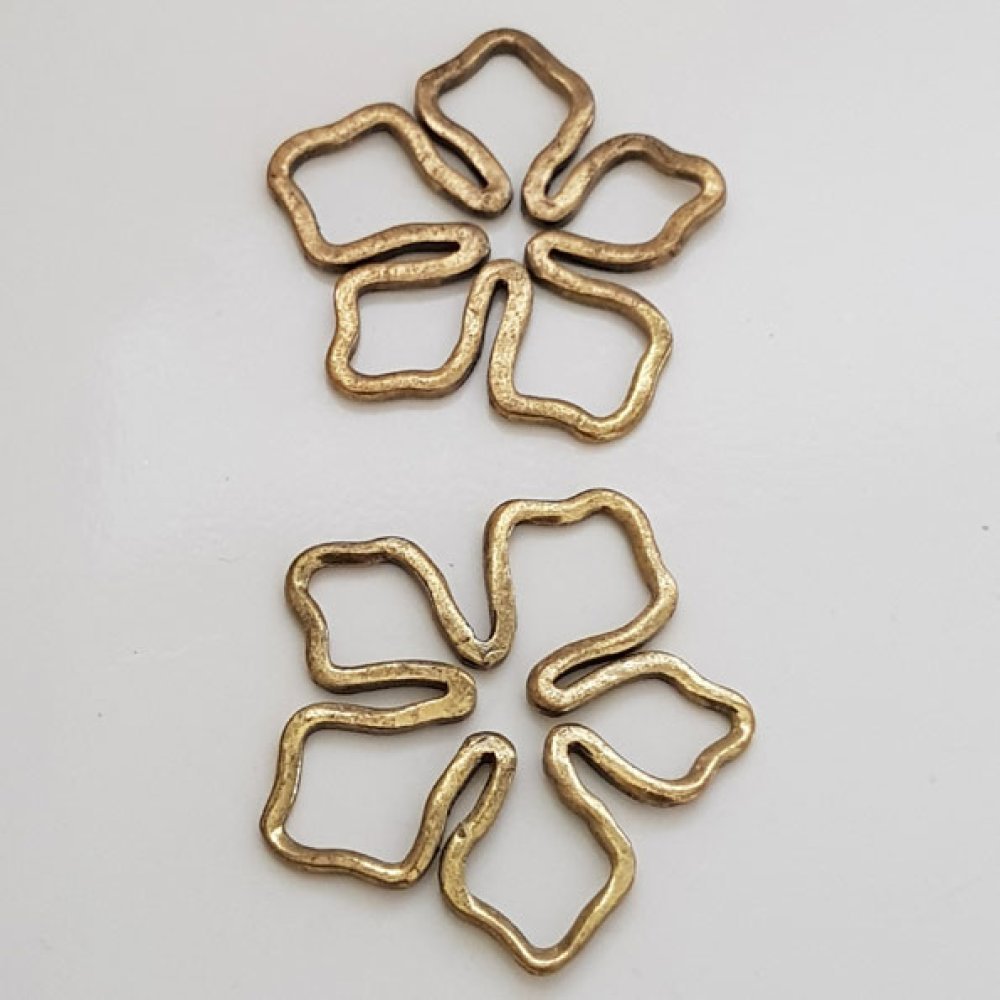Bloem Bedel Metaal N°024 Oud Goud