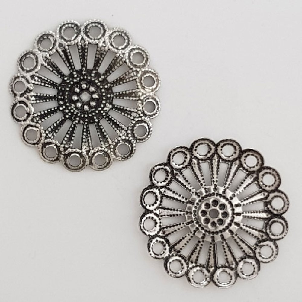 Bloem Bedel Metaal N°026 Zilver