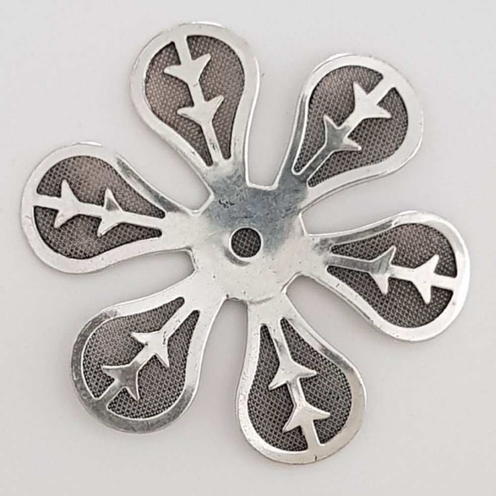 Bloem Bedel Metaal N°029 Zilver