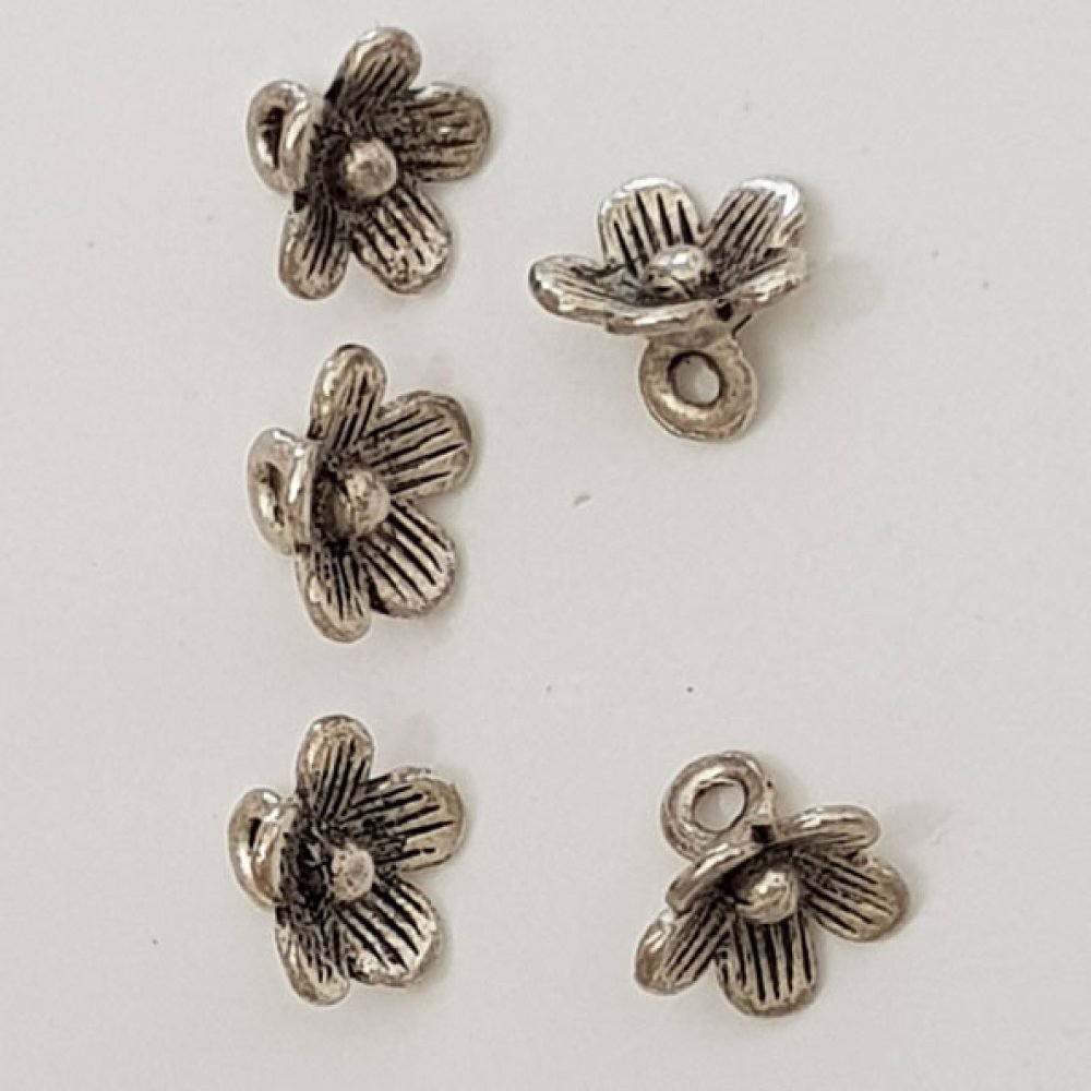 Bloem Bedel Metaal N°038 Zilver