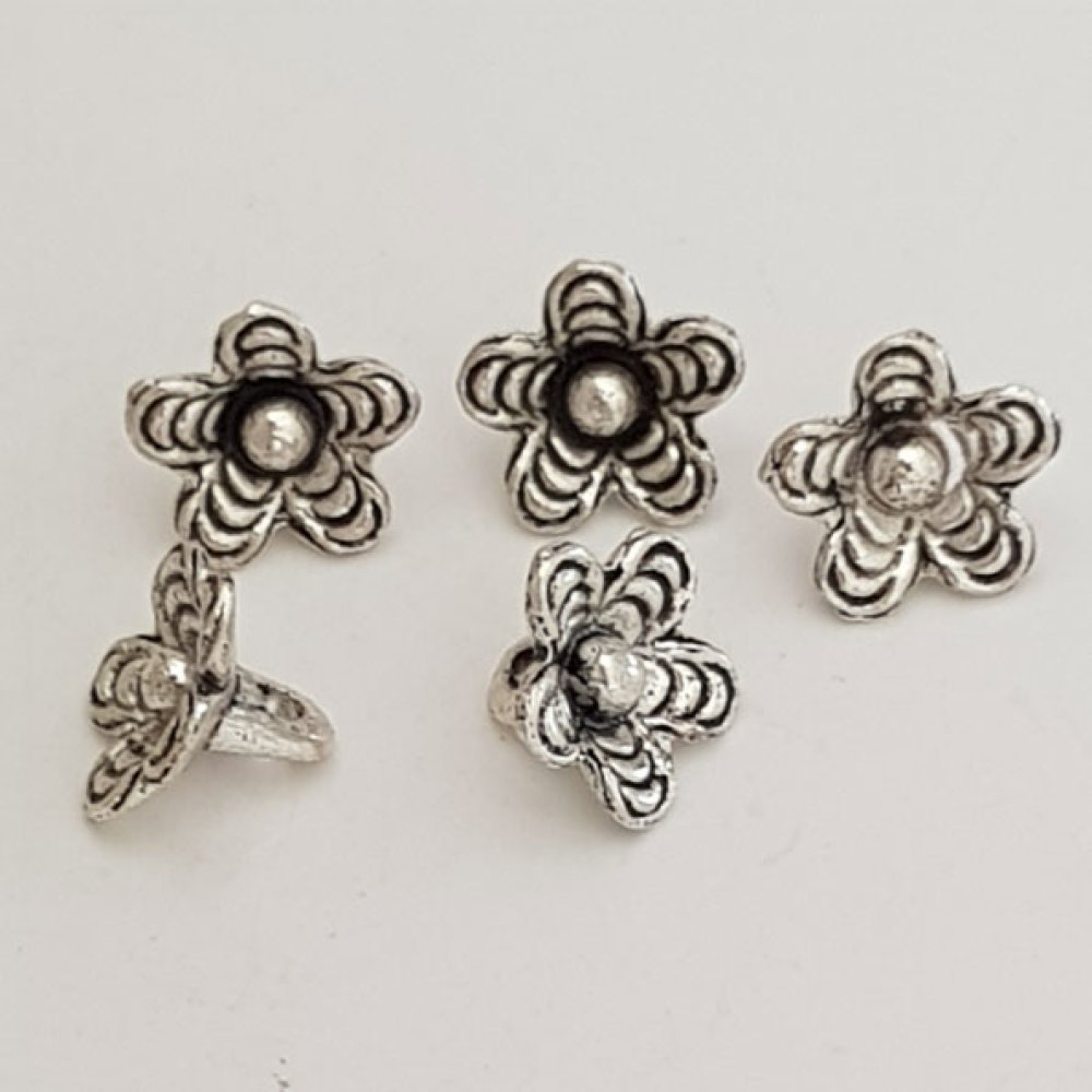 Bloem Bedel Metaal N°039 Zilver