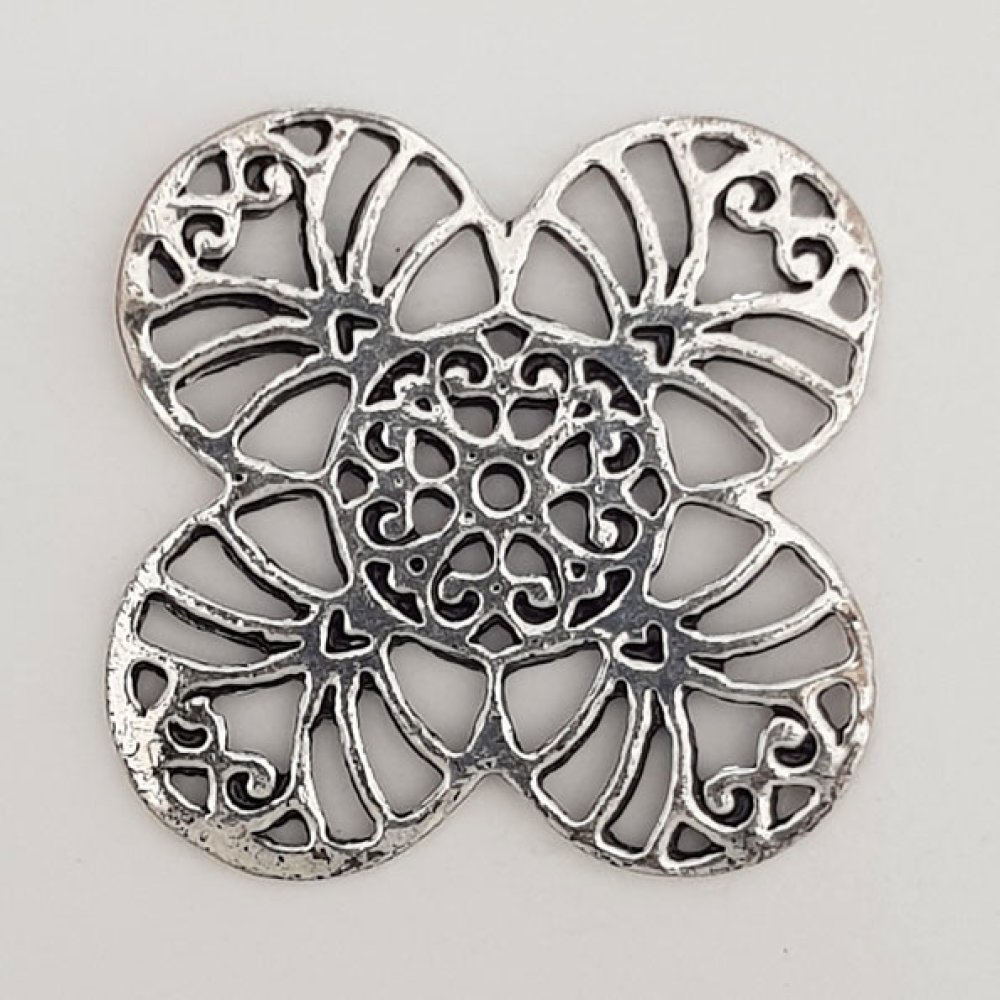 Bloem Bedel Metaal N°054 Zilver
