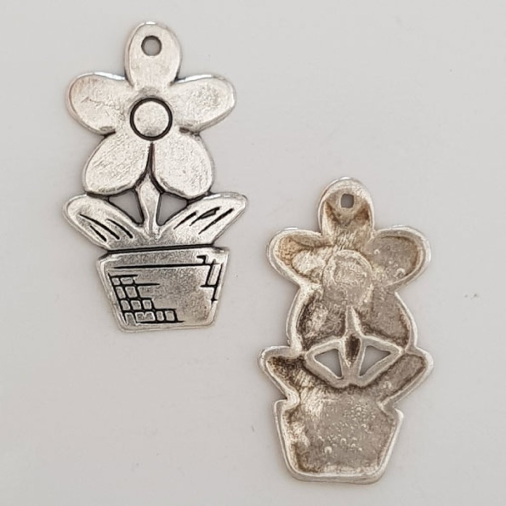 Bloem Bedel Metaal N°056 Zilver