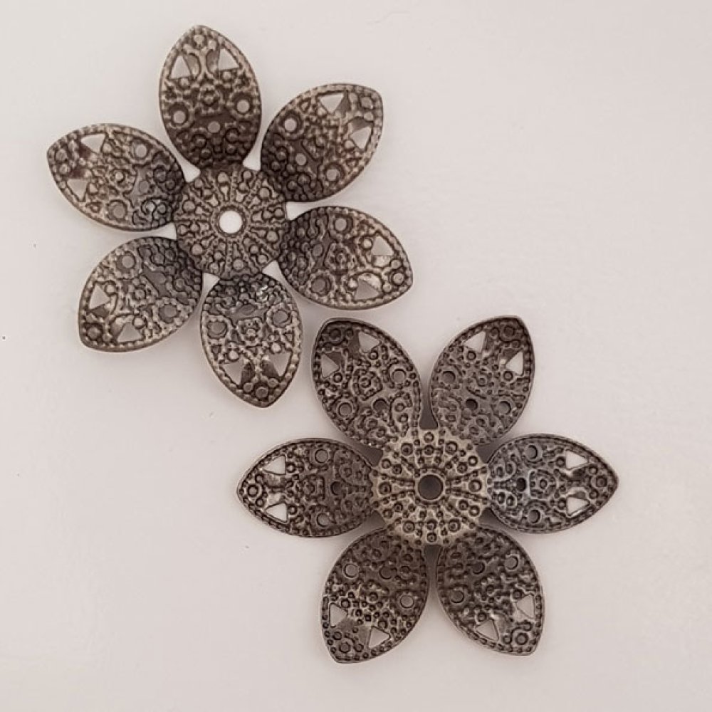 Bloem Bedel Metaal N°058 Zilver Grijs