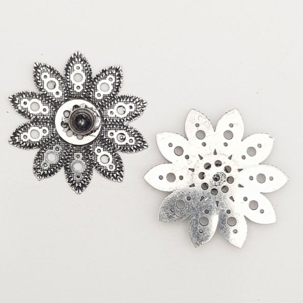 Bloem Bedel Metaal N°059 Zilver