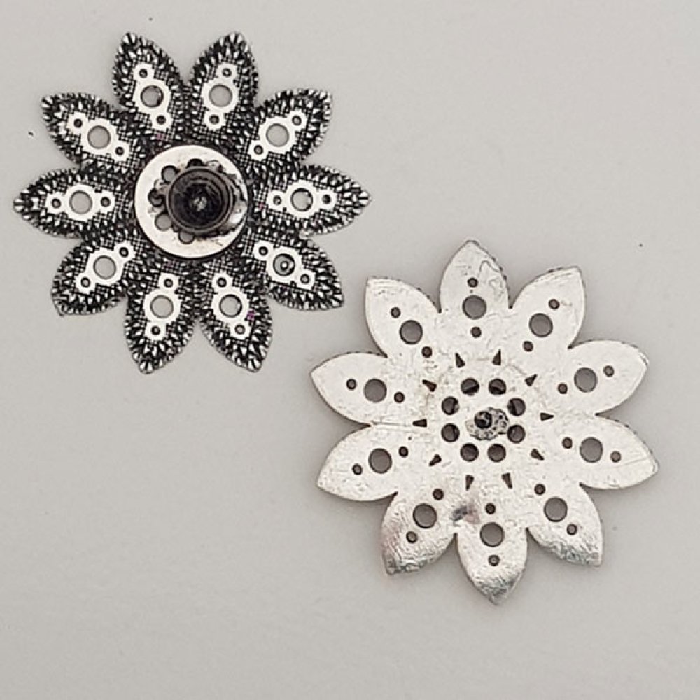 Bloem Bedel Metaal N°059 Zilver