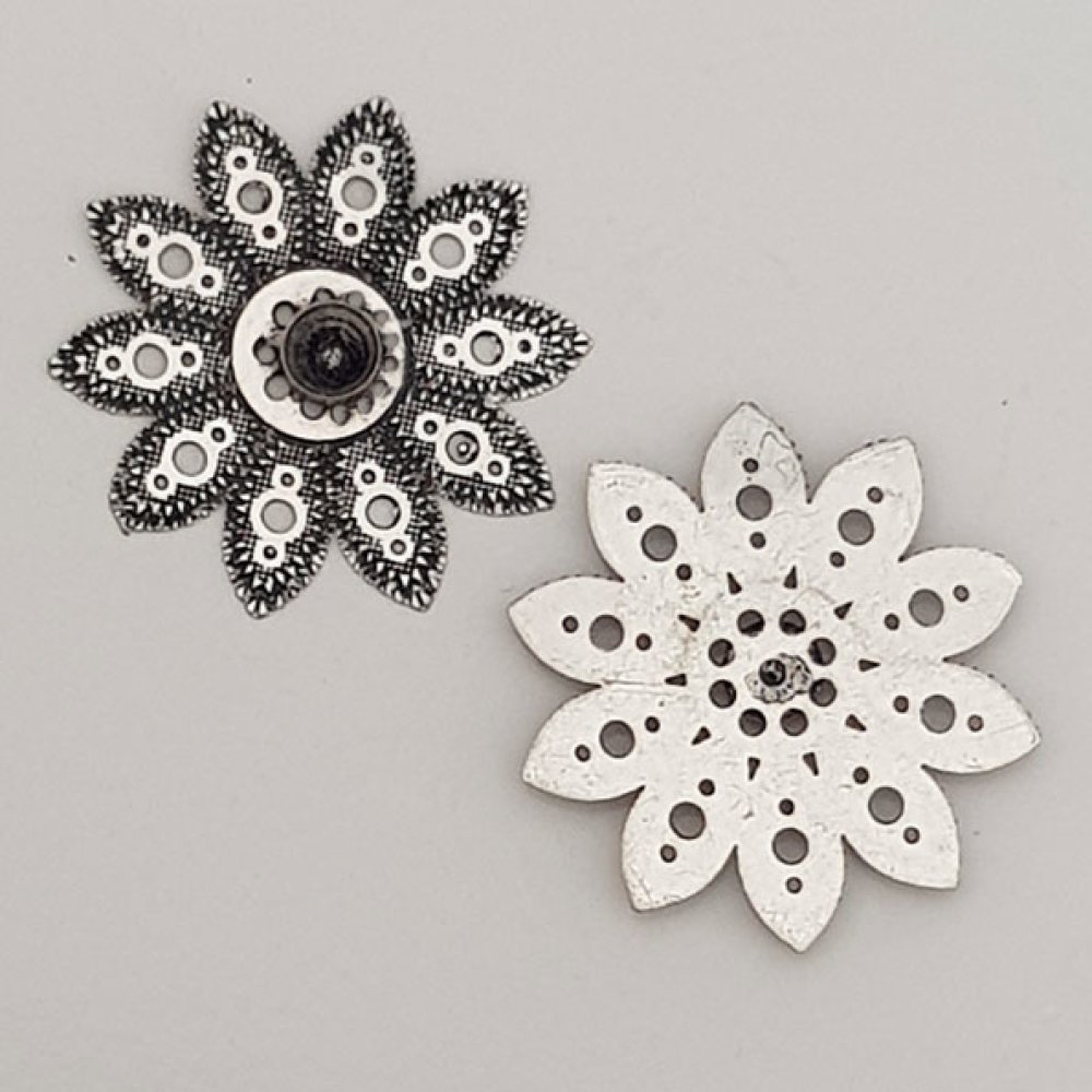 Bloem Bedel Metaal N°059 Zilver