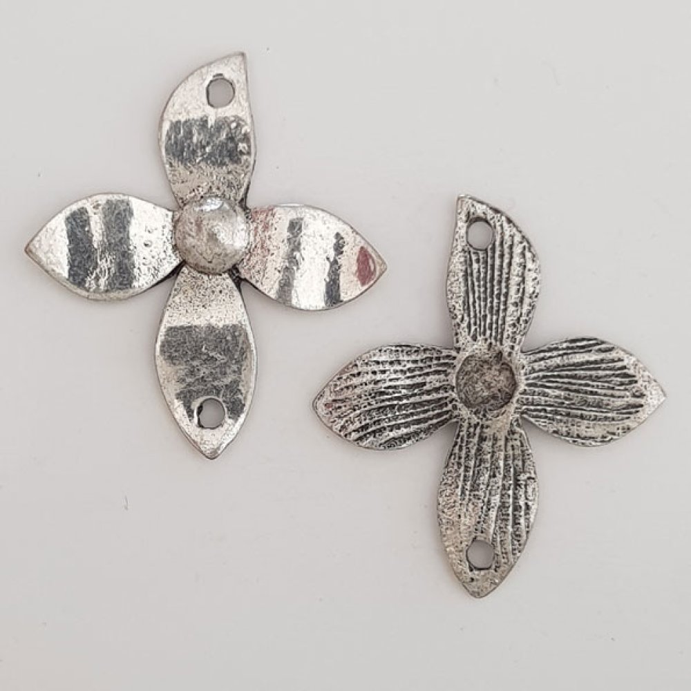 Bloem Bedel Metaal N°078 Zilver