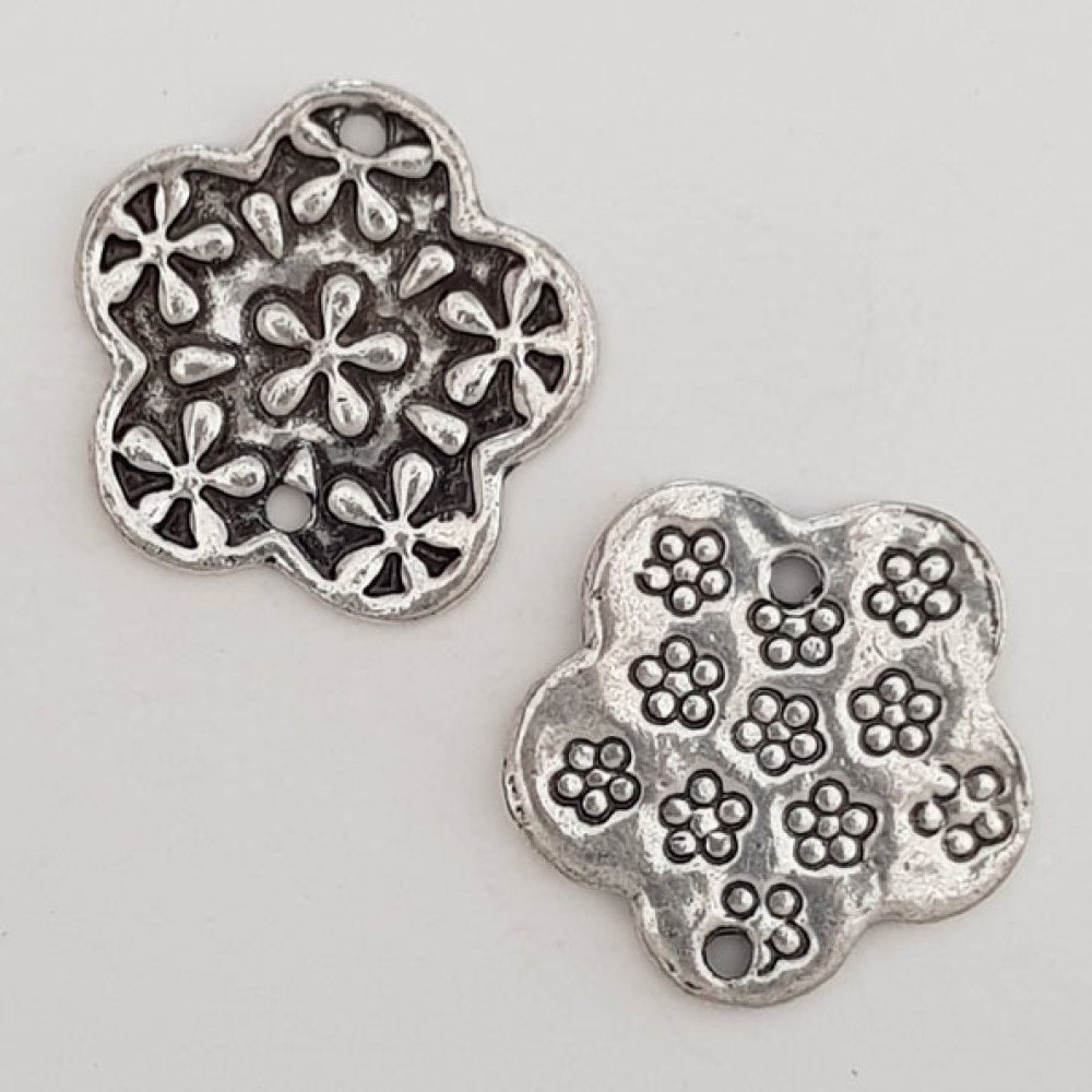 Bloem Bedel Metaal N°079 Zilver