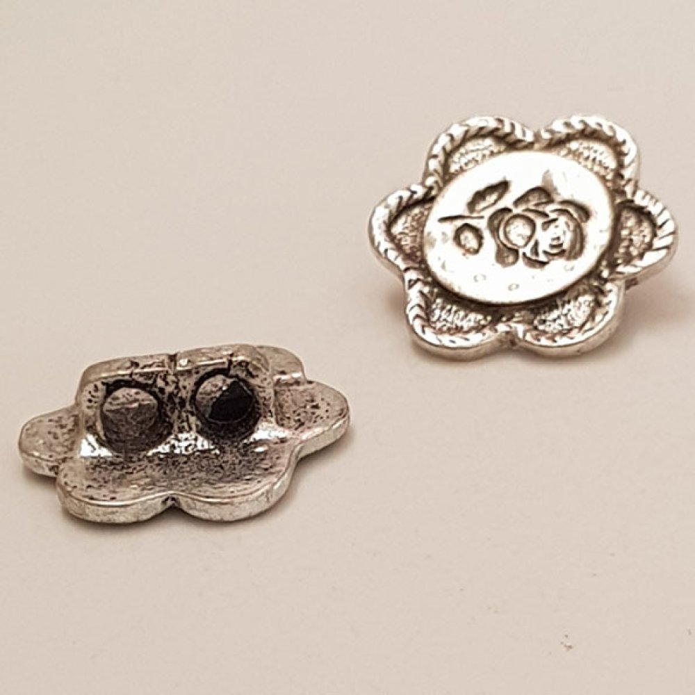 Bloem Bedel Metaal N°084 Zilver