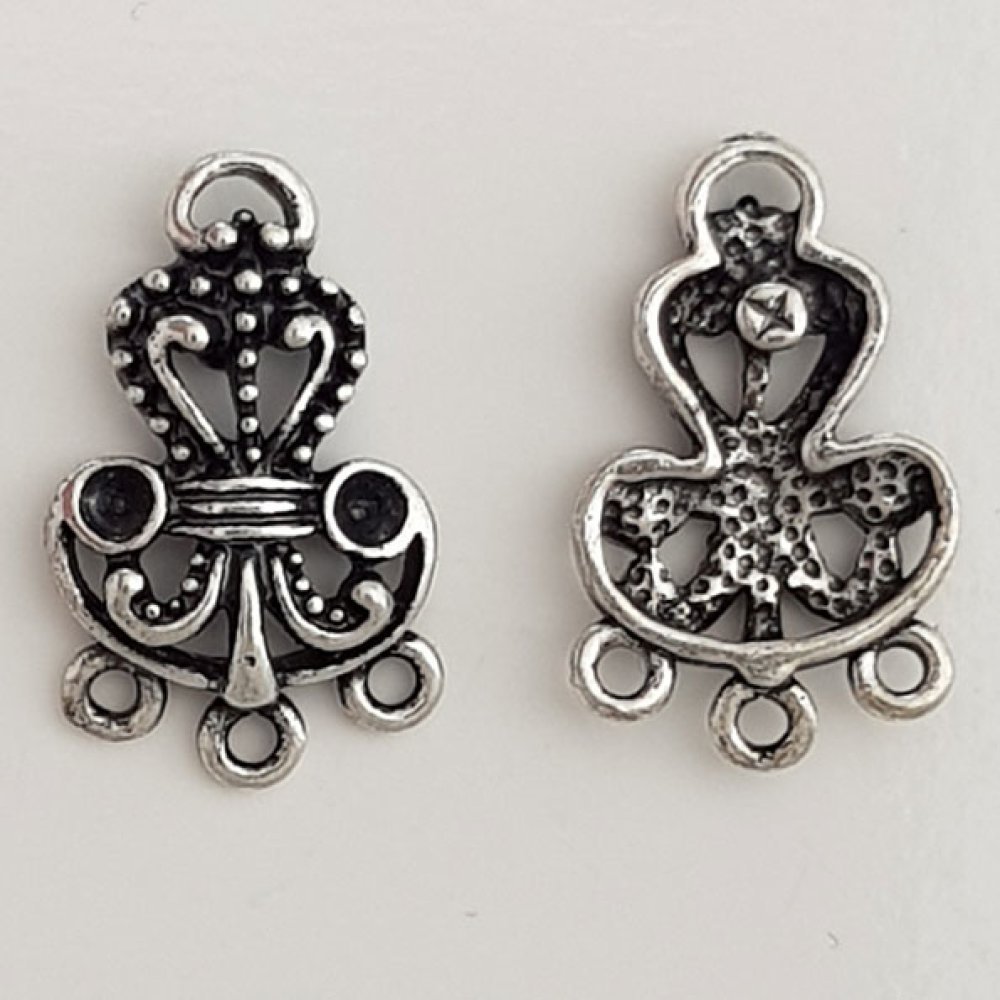 Bloem Bedel Metaal N°089 Zilver