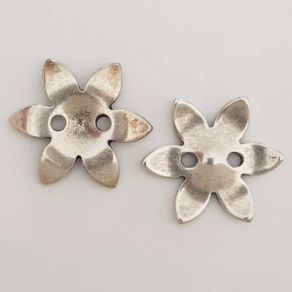 Bloem Bedel Metaal N°090 Zilver Zamak