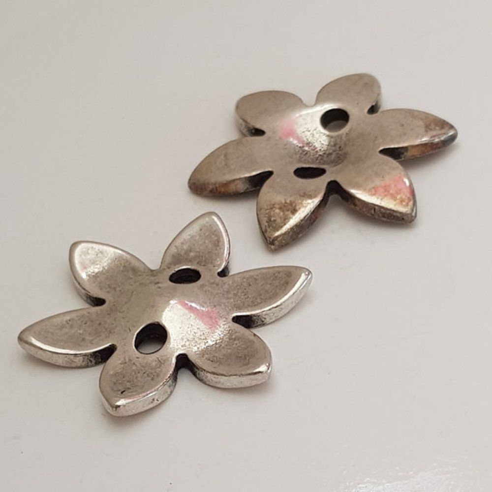 Bloem Bedel Metaal N°090 Zilver Zamak