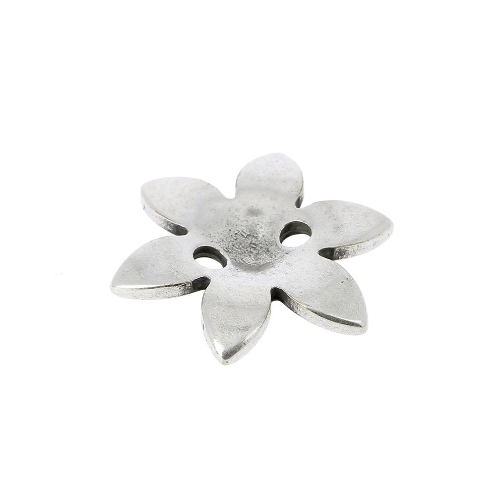 Bloem Bedel Metaal N°090 Zilver Zamak