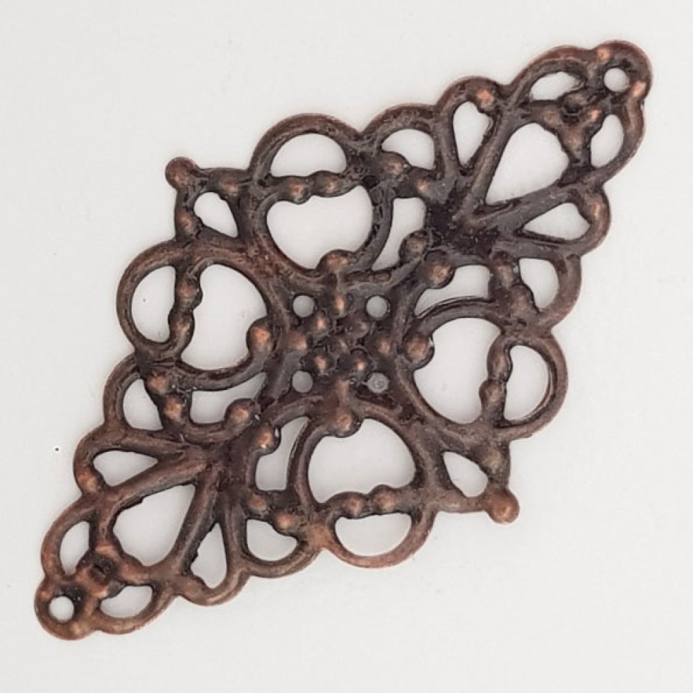 Bloem Bedel Metaal N°096 Koper Gravure