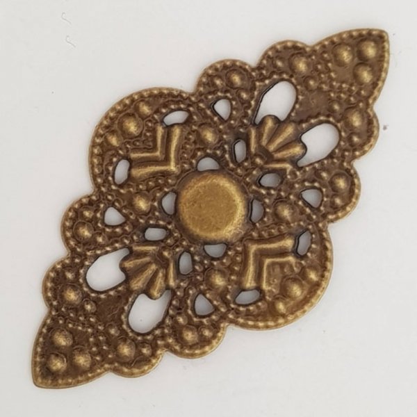 Bloem Bedel Metaal N&deg;097 Brons Gravure