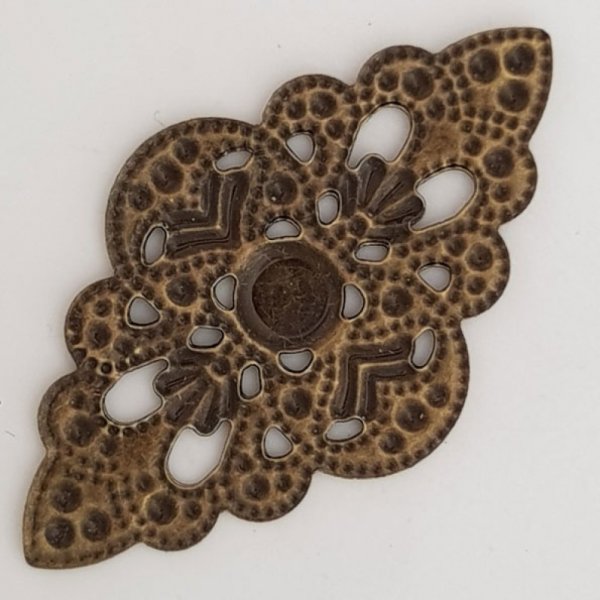 Bloem Bedel Metaal N&deg;097 Brons Gravure