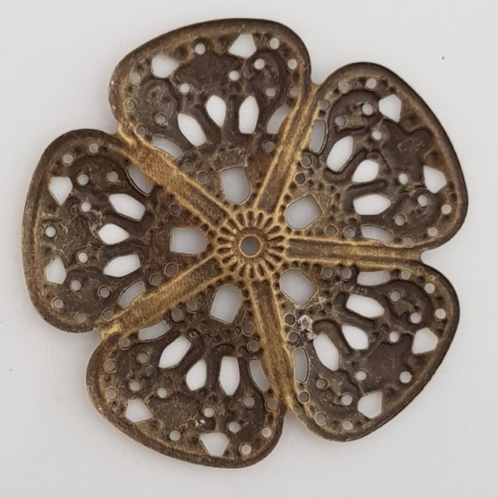 Bloem Bedel Metaal N°099 Brons Gravure