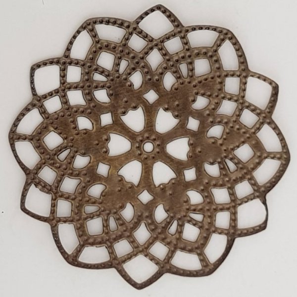 Bloem Bedel Metaal N&deg;101 Brons Gravure