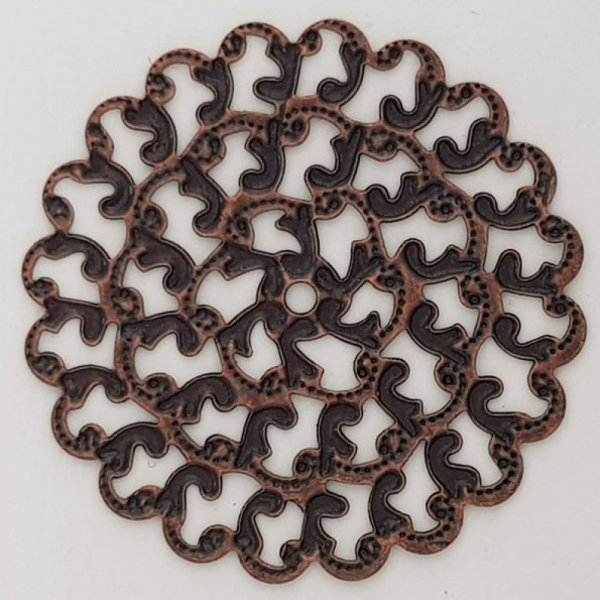 Bloem Bedel Metaal N&deg;102 Koper Gravure