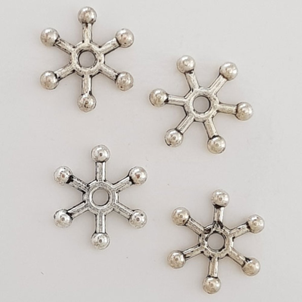 Bloem Bedel Metaal N°109 Zilver