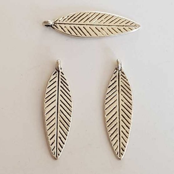 Breloque Fleur M&eacute;tal N&deg;161 Argent