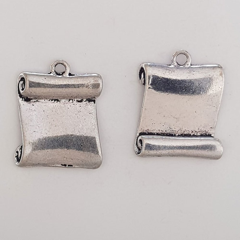 Boekbedel Perkament grimoire N°02 Zilver.