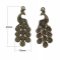 Pauw Bedel in Brons Metaal-02 Pauw Hanger 