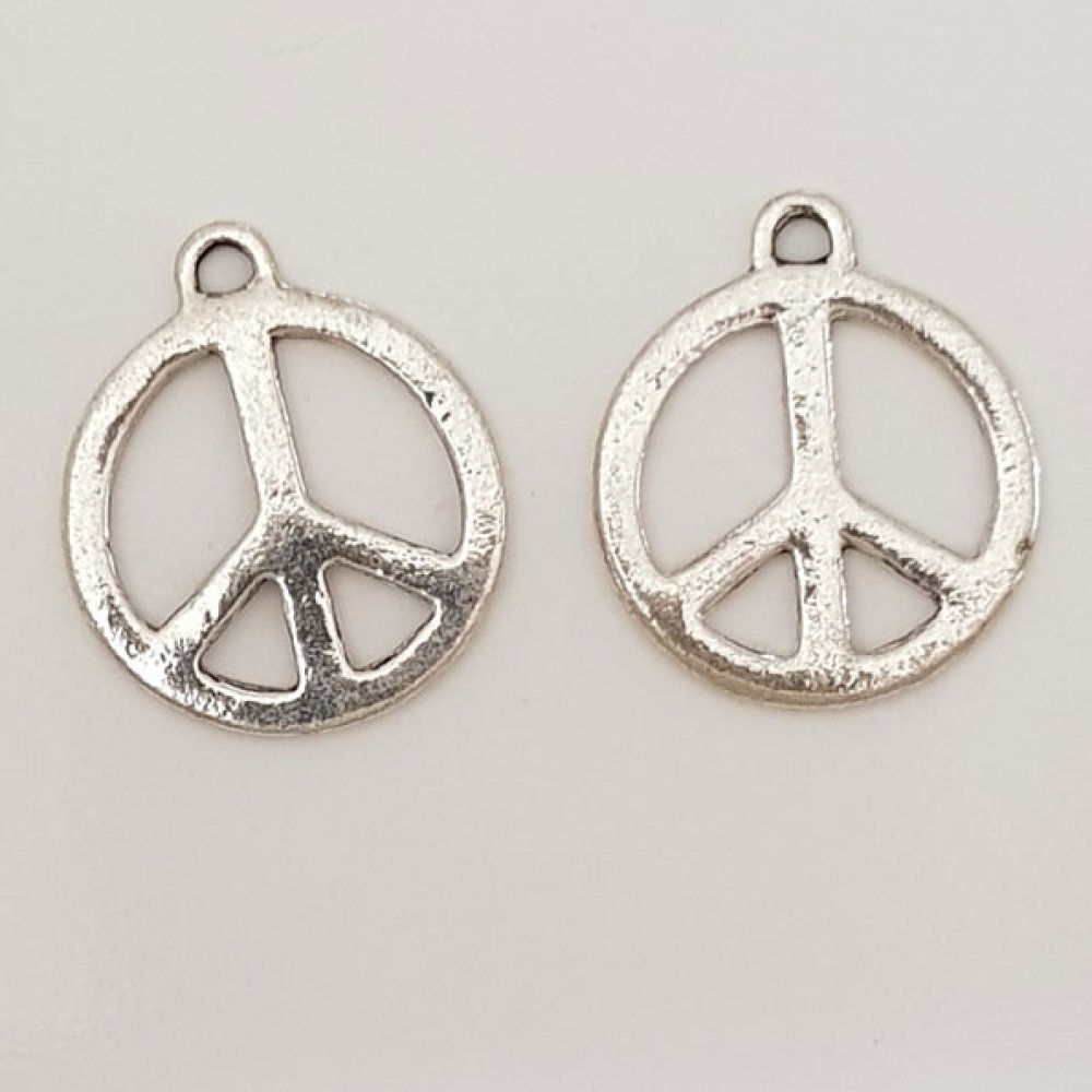 Vrede &amp; Liefde Bedel N°09 Zilver