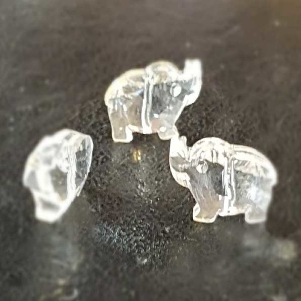 Hanger in facetglas olifant N°01-01