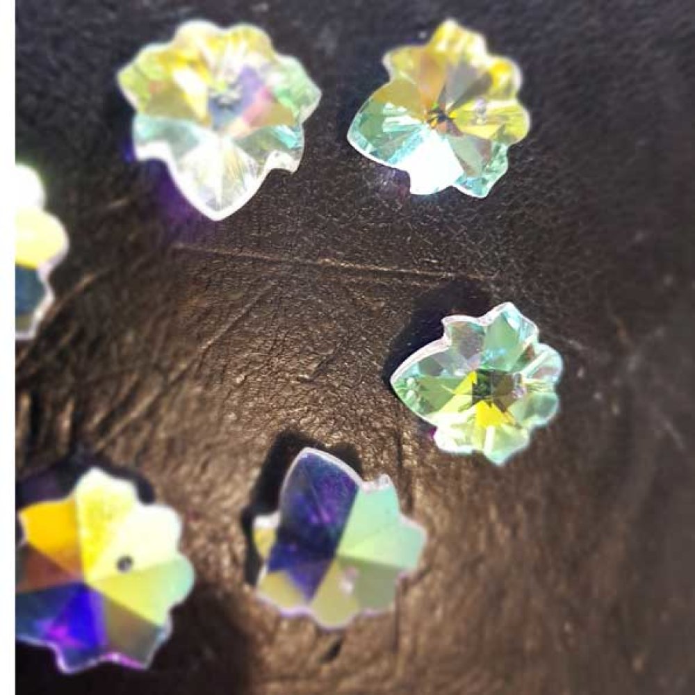 Bloemenhanger in facetgeslepen glas N°03-01