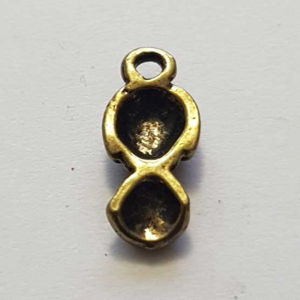 Breloque Poup&eacute;e Chinoise N&deg;03 15 mm Bronze