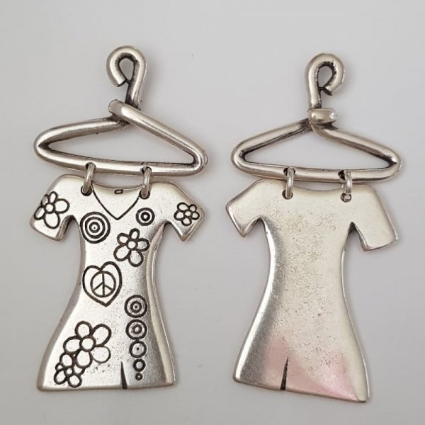 Kledingbedeltje N&deg;02 in Zamak