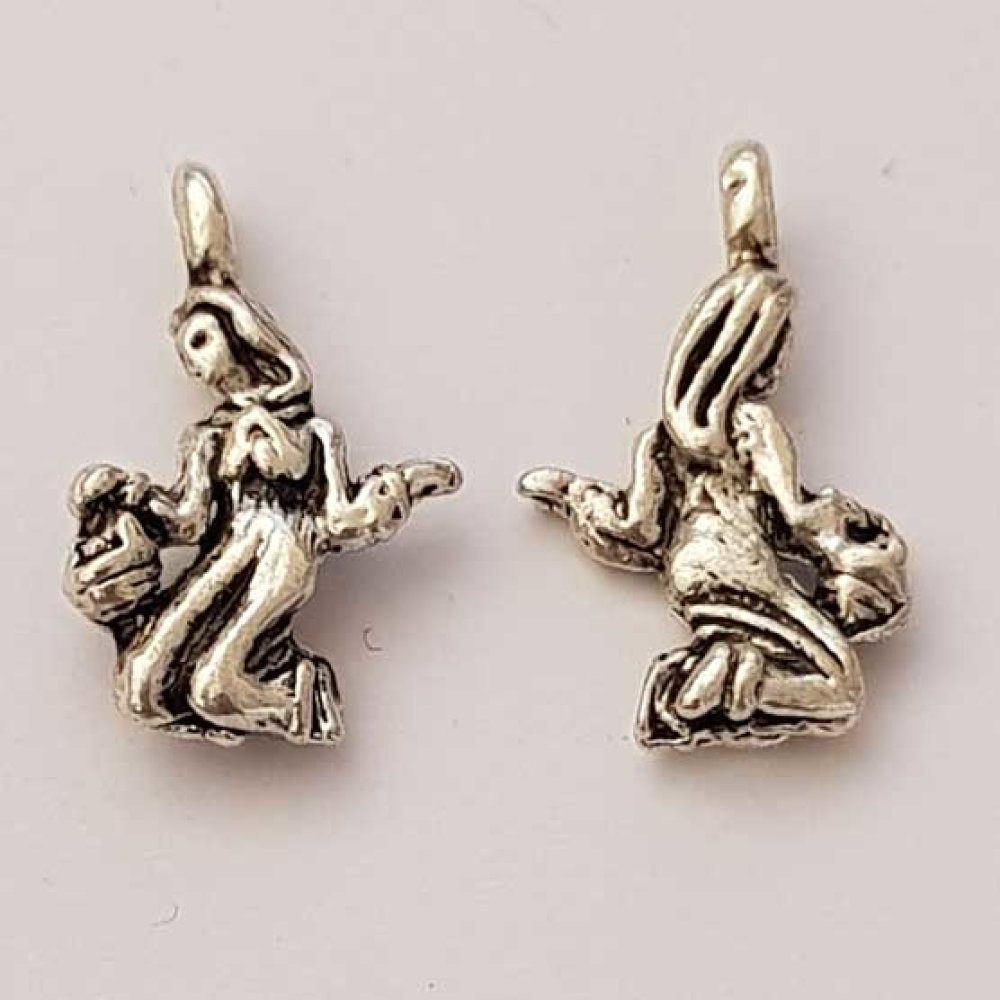 Maagd Sterrenbeeld Bedel Zilver Metaal N°01