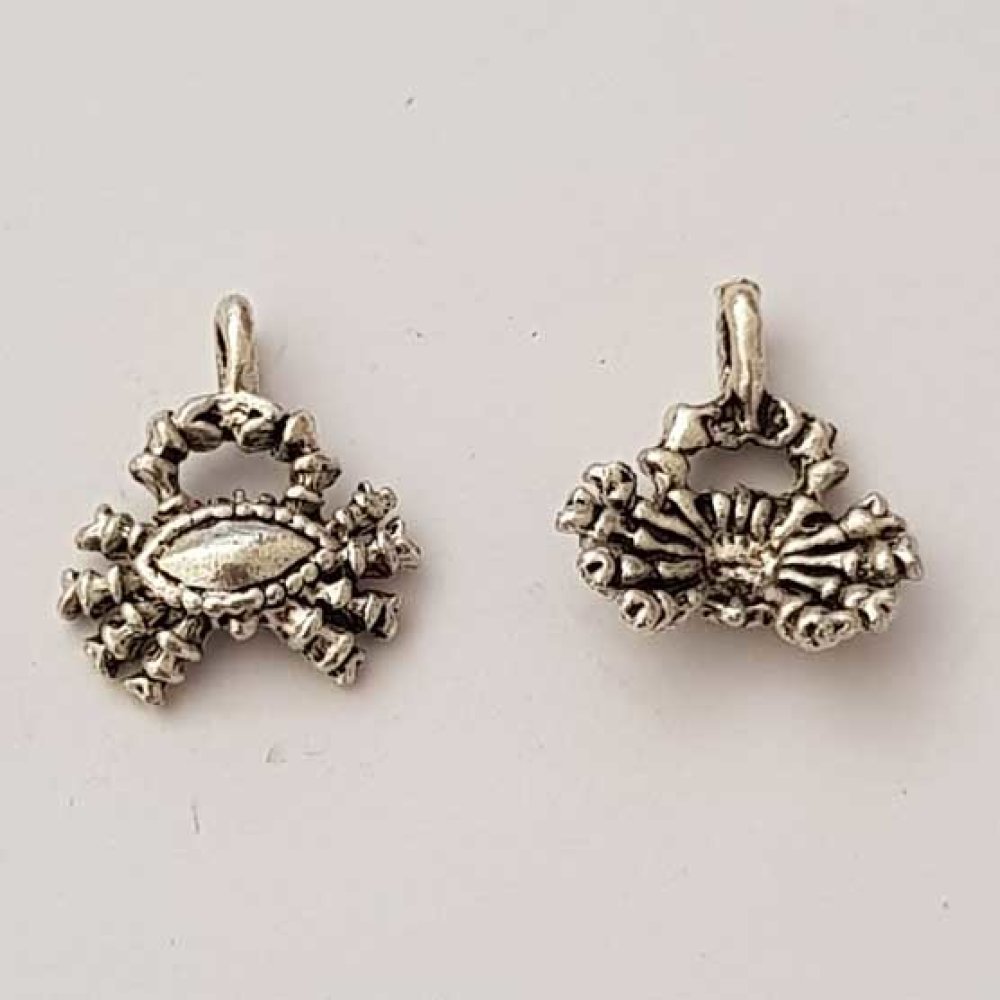 Sterrenbeeld bedel Kreeft Zilver Metaal N°01