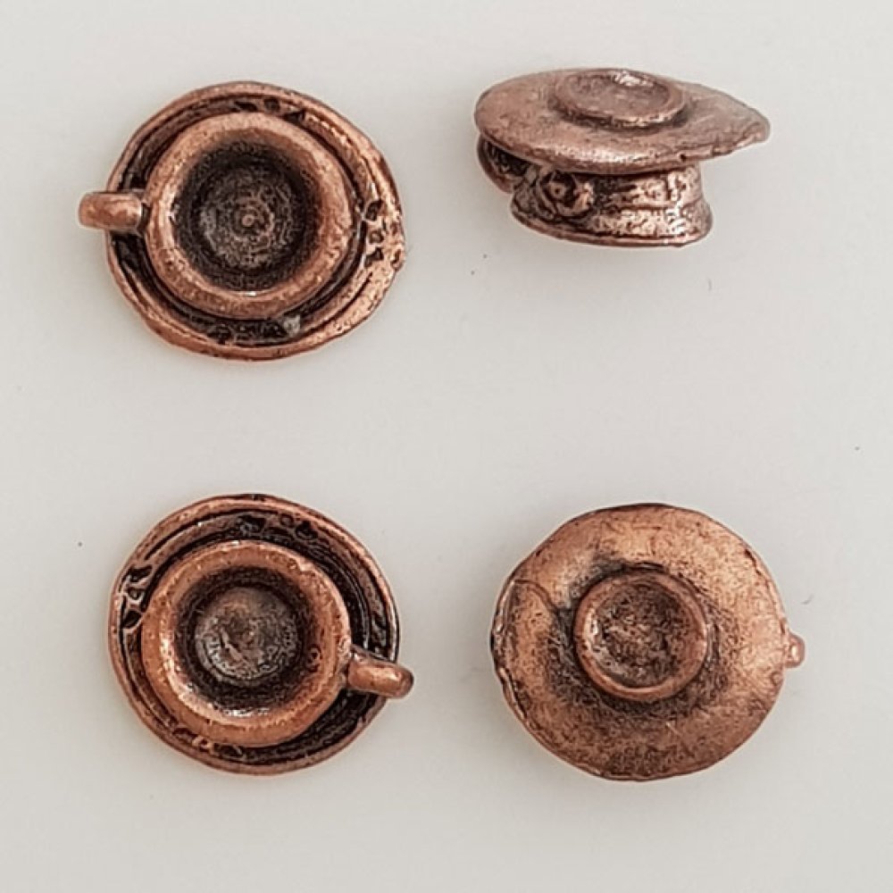 Kop en schotel Bedel N°01 Koperen Keuken