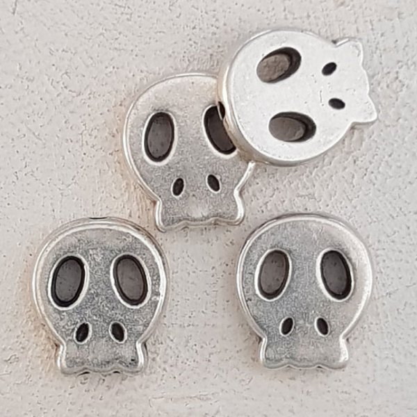 Schedel en gekruiste botten bedel N&deg;11