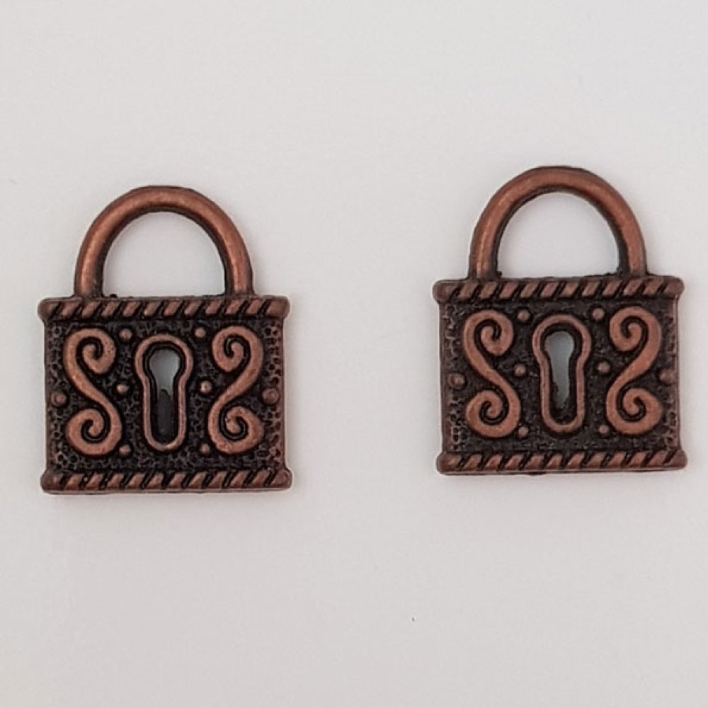 Bedel hangslot N°01 Koper