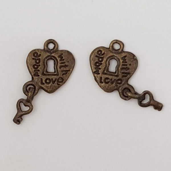 Bedel hangslot N&deg;09 Koper