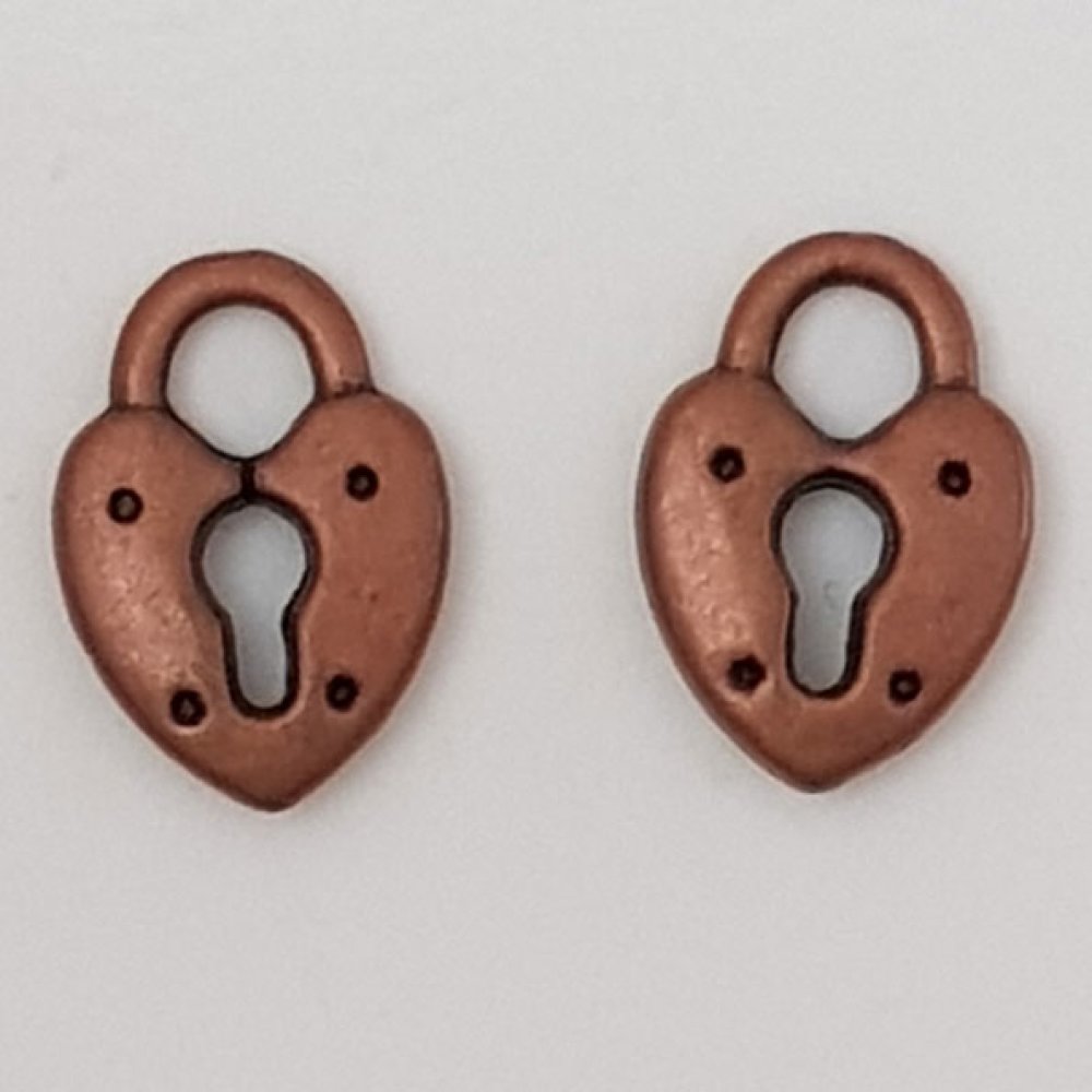 Bedel hangslot N°12 Koper