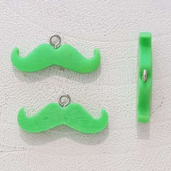 Hanger Moustache N&deg;02 Groen