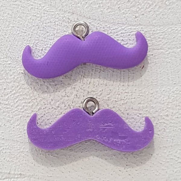 Hanger Moustache N&deg;07 Violet