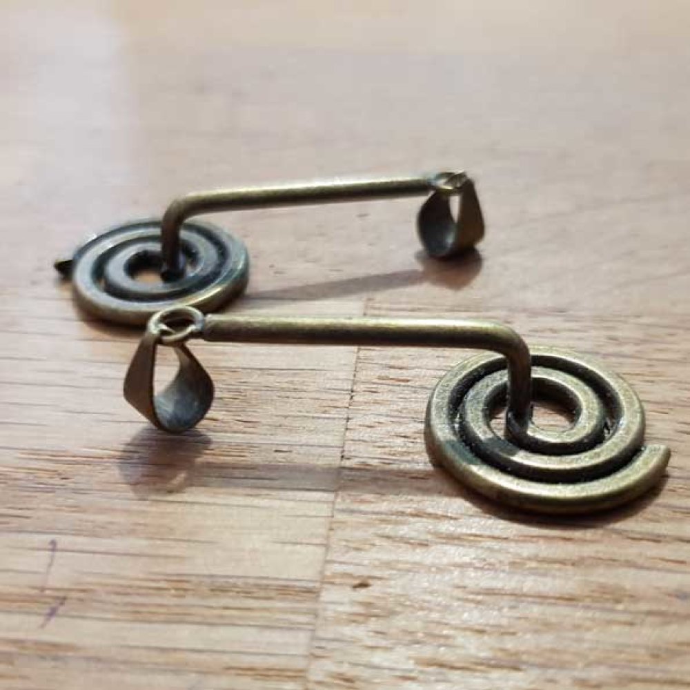 PM Bronzen spiraalsluiting