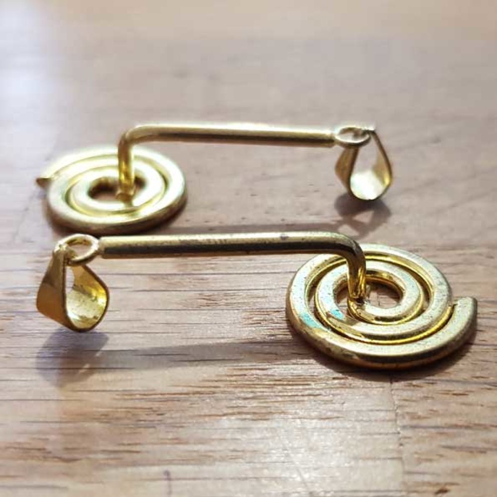 Spiraalhanger PM Goud