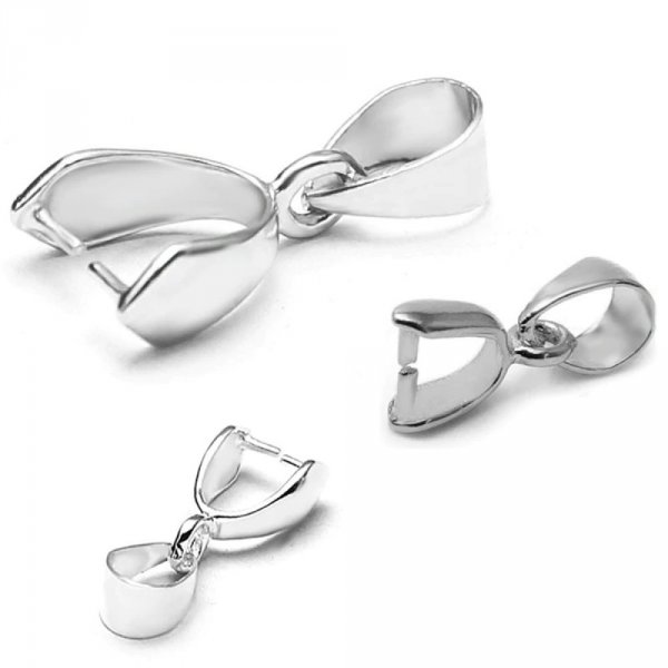 Roestvrijstalen sluiting 4 x 16 mm Zilver