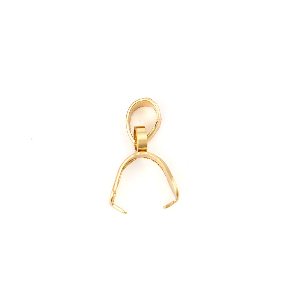 Roestvrij stalen sluiting 3 x 15 mm goud