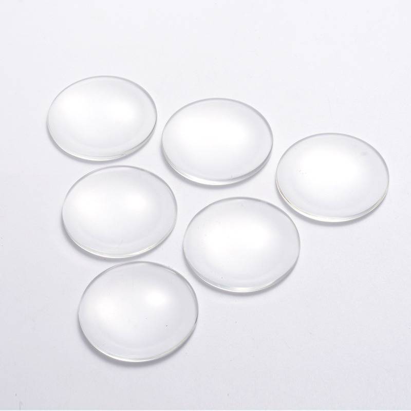 Cabochon Rond 40 mm helder glas R016-40